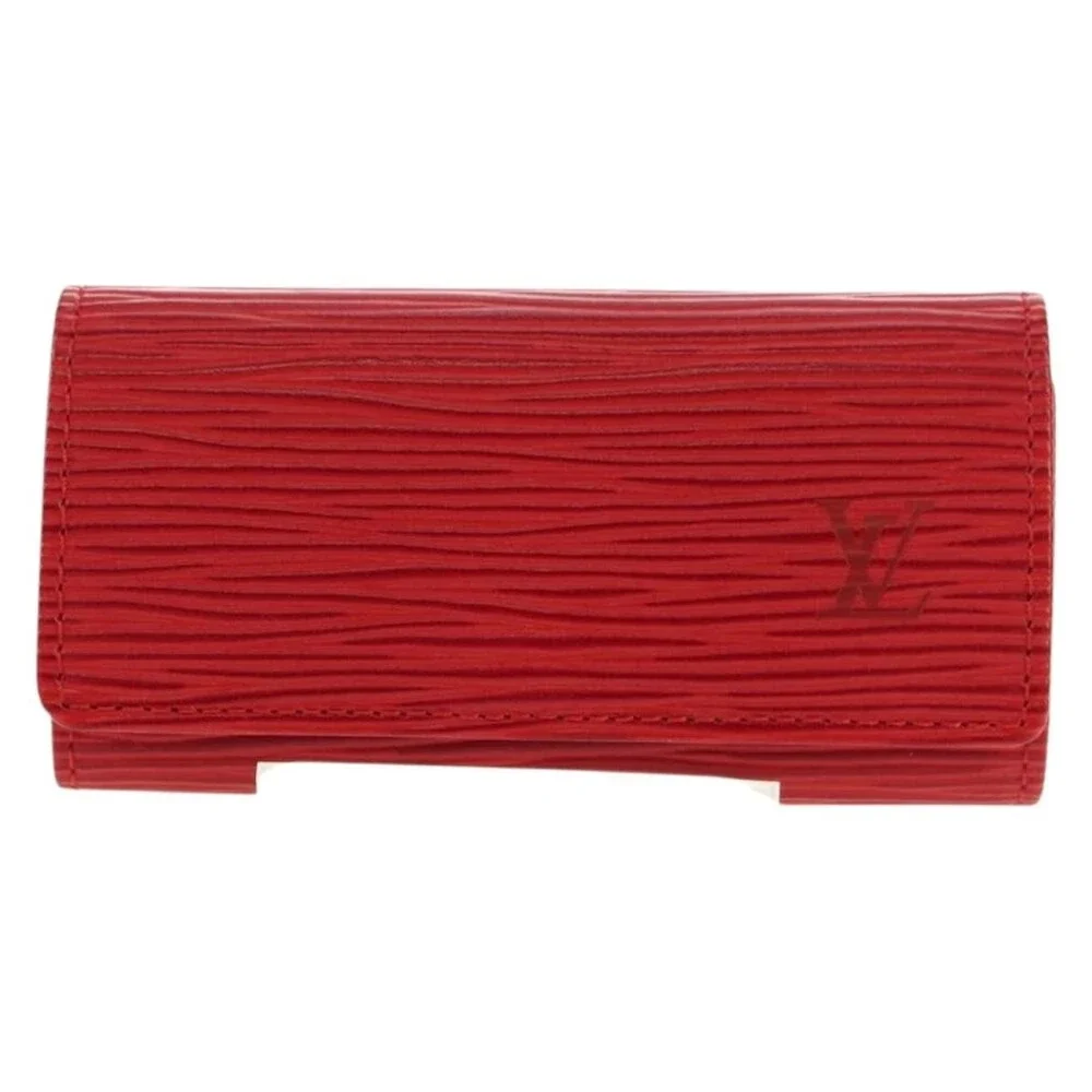 Louis Vuitton Epi Multicles 4 Key Case Red